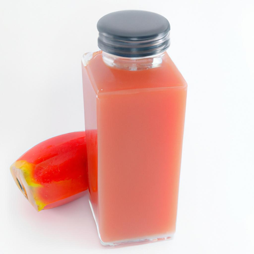 Liquid papaya enzyme can be added to smoothies or used as a marinade