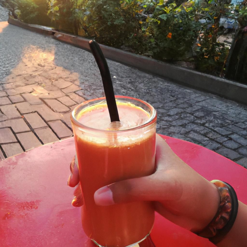 A papaya smoothie is a refreshing and healthy way to end your day.