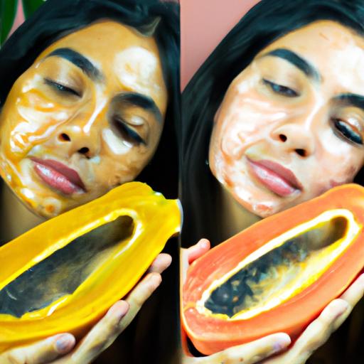 Papaya soap can help reduce dark spots and blemishes on the skin