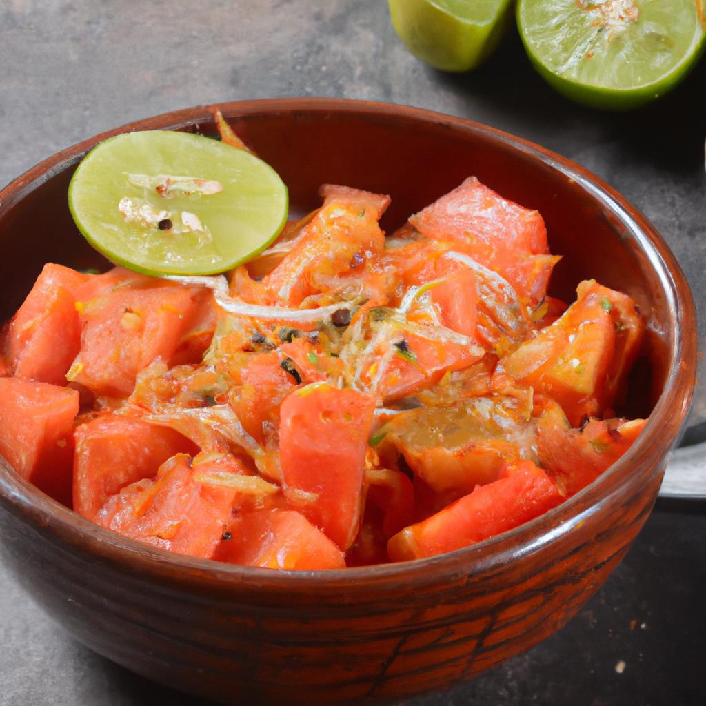 Papaya is a versatile fruit that can be enjoyed in sweet or savory dishes.