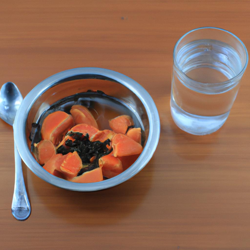 Consuming papaya seeds may help improve digestion and relieve constipation