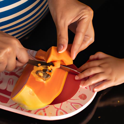 It's important to prepare papaya safely for your baby to avoid any potential risks or negative reactions.