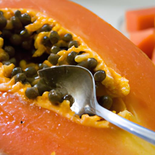 Ripe papayas have a sweet and juicy taste, making them a perfect addition to smoothies and fruit salads.