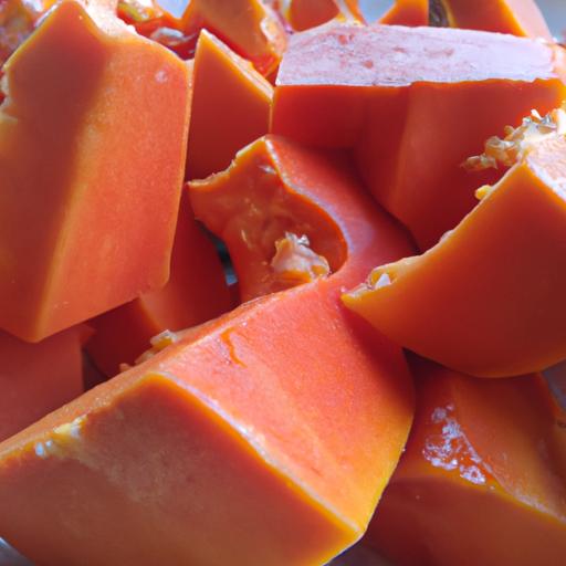Papaya enzyme can help improve skin health and is used in skincare products.