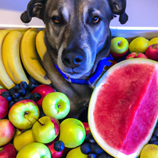 Explore a range of fruits to enhance your dog's diet.