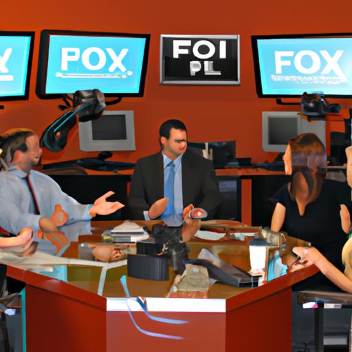 Fox 21 reporters gather to discuss the future of the newsroom after Nicole Papay's announcement.