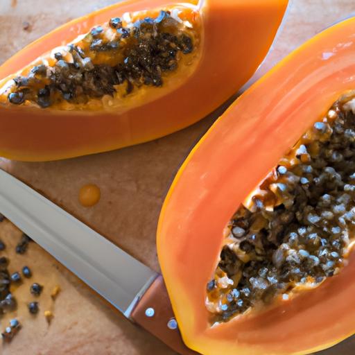 Papaya is rich in nutrients, enzymes, and fiber that can help alleviate constipation.
