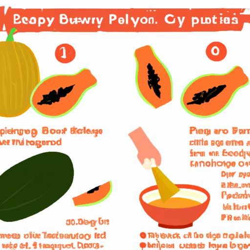 Learn how to introduce papaya to your baby's diet with our easy-to-follow preparation steps.