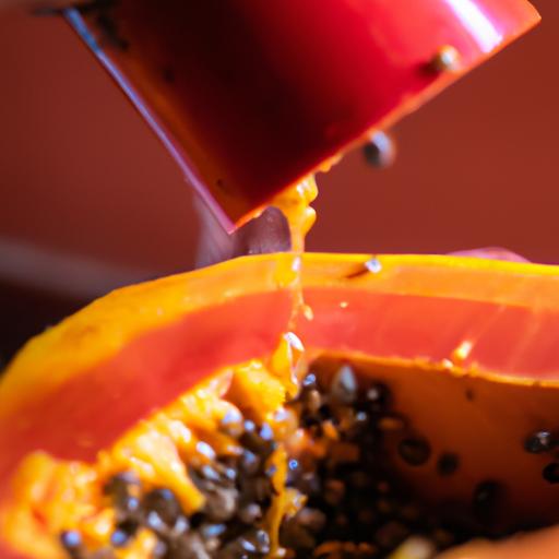 Juicing papaya is a great way to add nutrients to your diet.