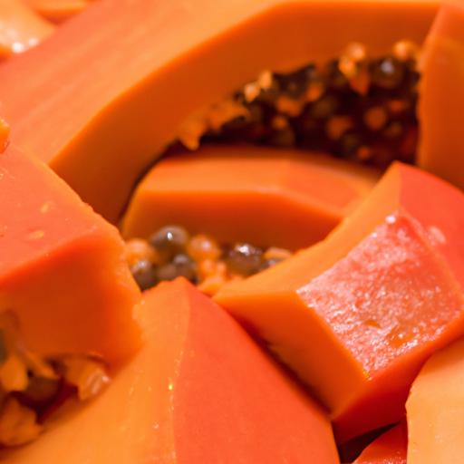 Delicious papaya slices, packed with essential nutrients for overall well-being.