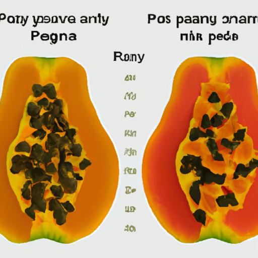 Nutritional Comparison - Paw Paw vs Papaya