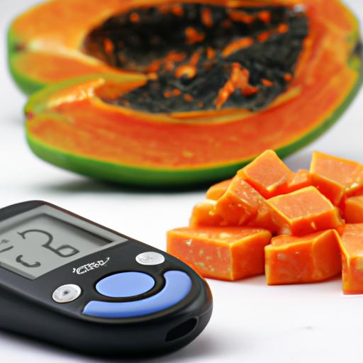 Monitoring blood sugar levels is important when incorporating papaya into a diabetic diet.