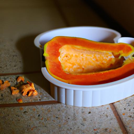 Is papaya a healthy addition to a dog's diet?