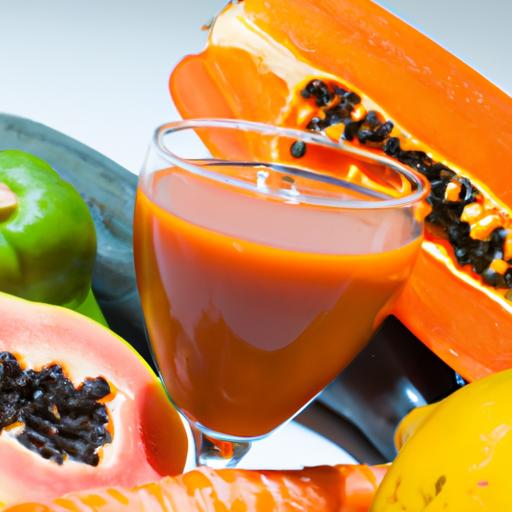 Cleanse your body with the detoxifying power of papaya juice.