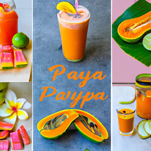 Delicious and healthy ways to include papaya juice in your weight loss diet.