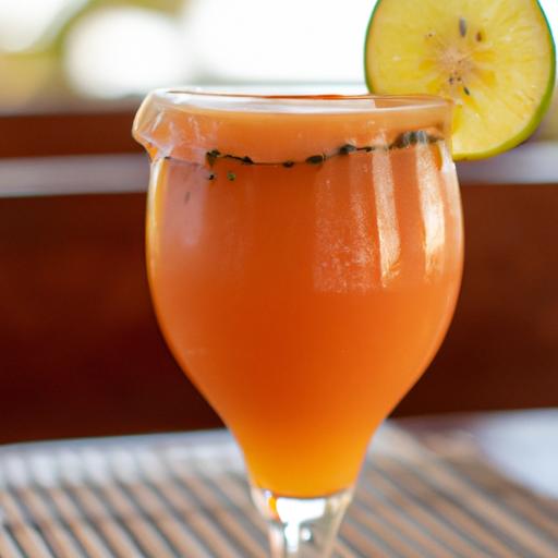 Quench your thirst with this delicious papaya juice.