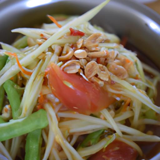 Papaya salad is a refreshing and healthy way to incorporate papaya into your diet.