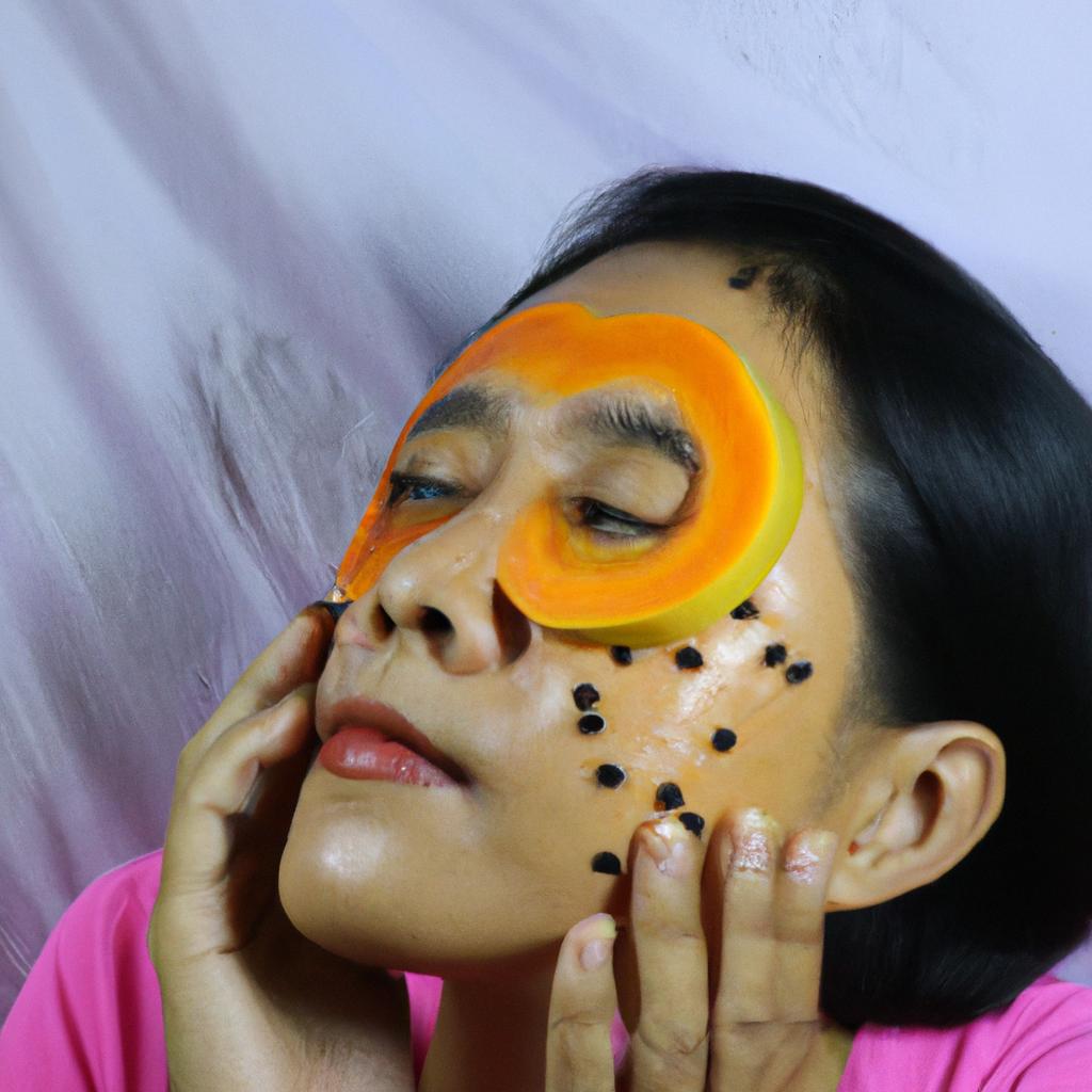 Papaya seed face masks can help exfoliate and brighten the skin.