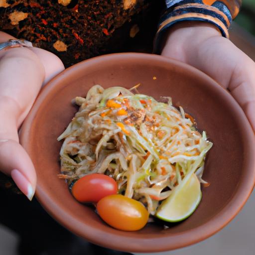 Papaya seed salad is a nutritious dish that can be enjoyed for its unique taste and health benefits.