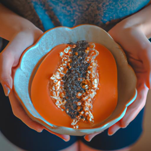 Looking for ways to incorporate papaya seeds into your diet? Try adding them to your smoothie bowls for a delicious and nutritious boost.
