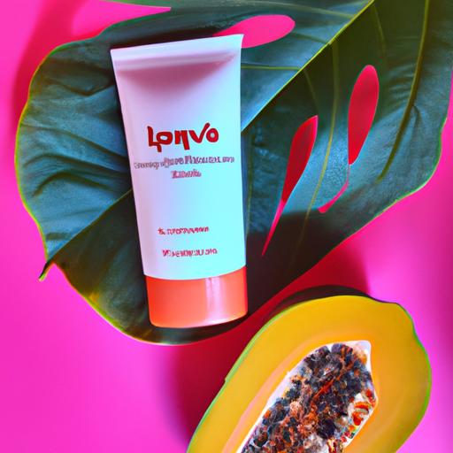 A papaya-based skincare product known for its natural exfoliating properties