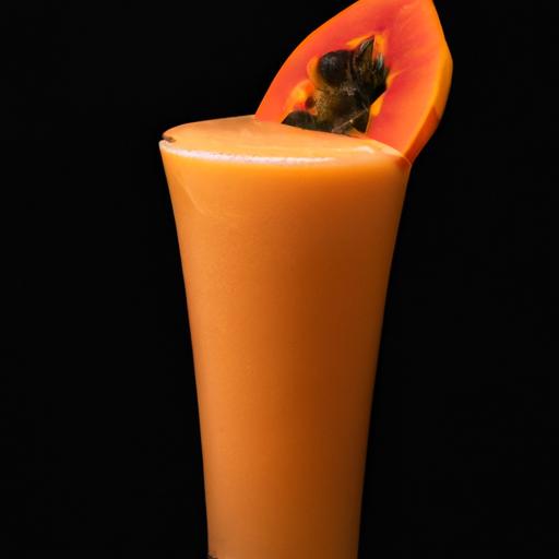 Papaya smoothies are a delicious way to support skin health and collagen production