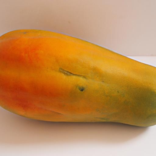 A ripe papaya should be fragrant, slightly soft to the touch, and have a golden color.