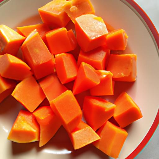 Fresh papaya slices are a tasty and nutritious snack that can provide you with the benefits of papaya enzymes.