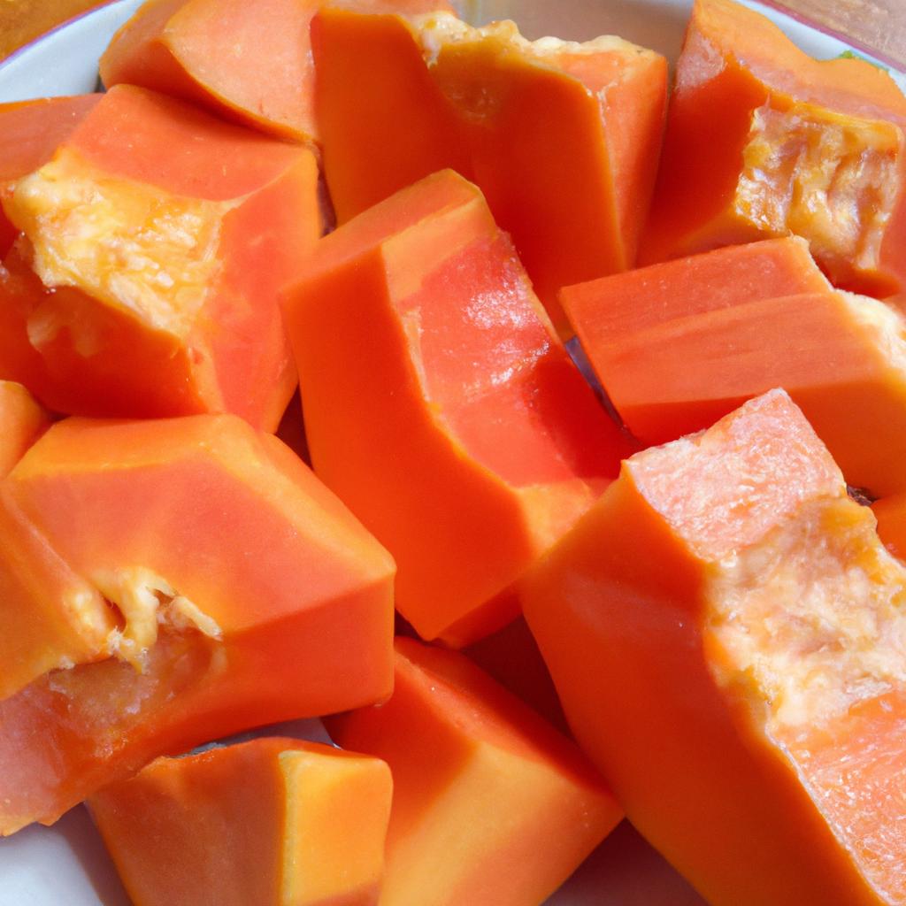 Papaya contains natural enzymes that aid in digestion and fight inflammation.
