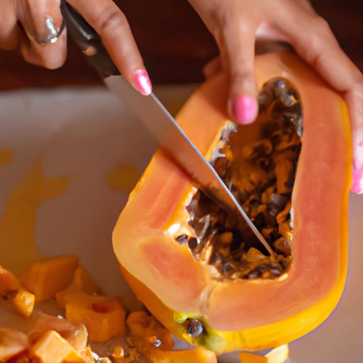 Ripe papayas are sweet and juicy, perfect for making a delicious and healthy drink