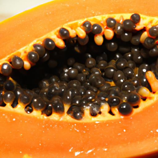 Ripe papaya has a sweet, creamy taste and is packed with nutrients like vitamin C and potassium.