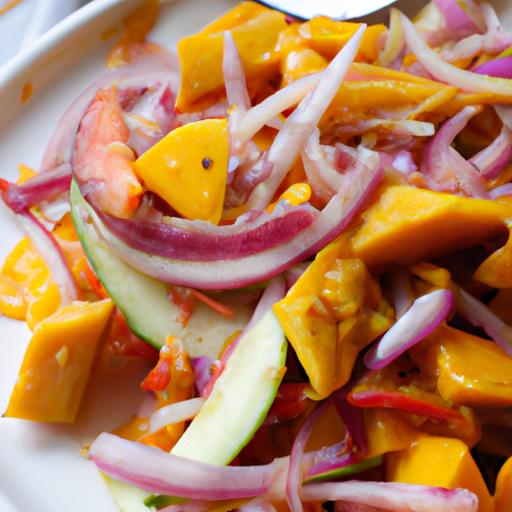 This Thai-inspired salad is a perfect lunch or dinner option for hot summer days.