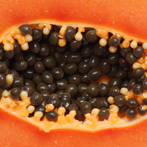 Indicators of ripe papaya