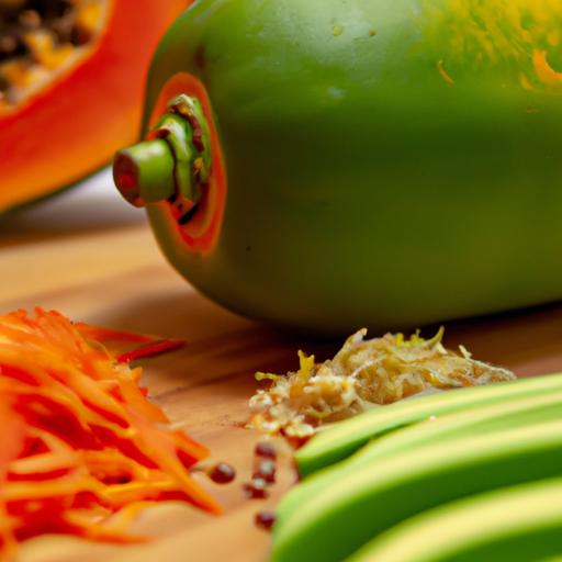 Discover the nutritional benefits of green papaya for a keto diet