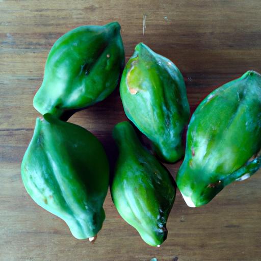 Unripe papayas can be used for various purposes, from cooking to skincare.