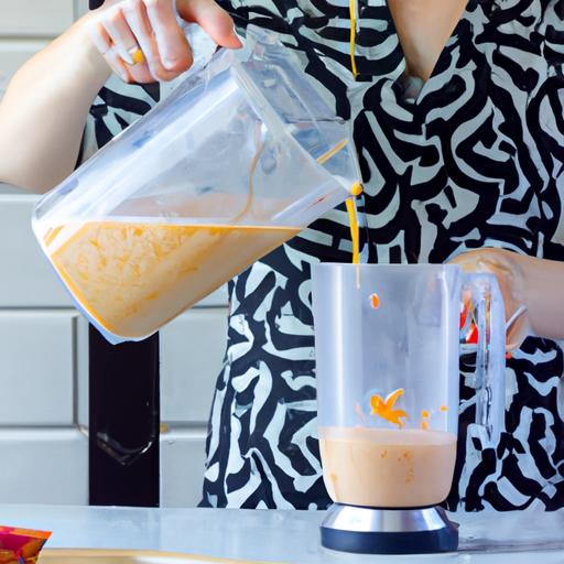 This homemade oatmeal and papaya smoothie is packed with nutrients.