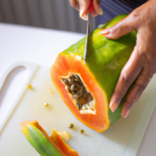 Green papaya is rich in vitamins and enzymes that aid in digestion and boost your immune system.