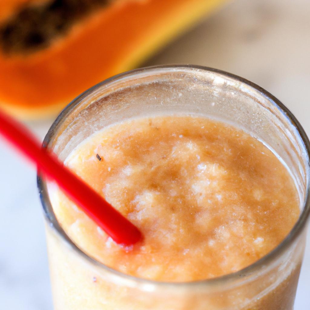 Can papaya smoothies stimulate a faster onset of periods?