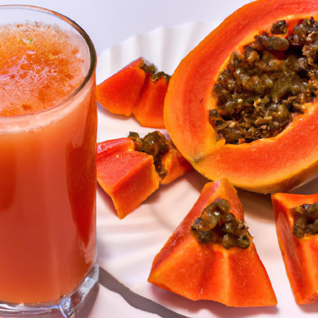 Sip Your Way to Healthy Platelet Levels: Unraveling the Potential of Papaya Juice