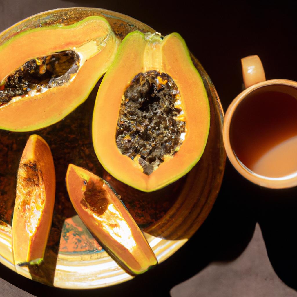 Sip on the goodness of papaya coffee to kick-start your day with vitality