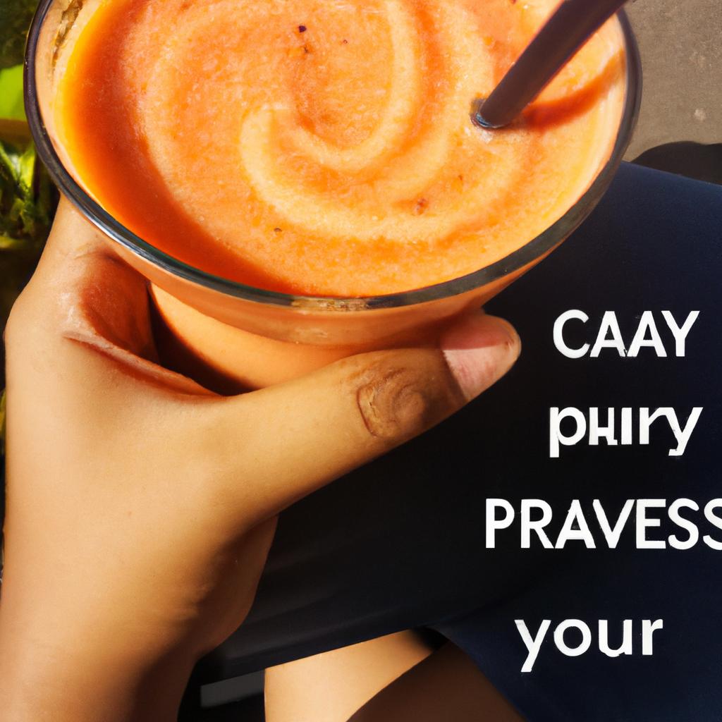 Indulge in a delicious papaya smoothie while nurturing breast growth.