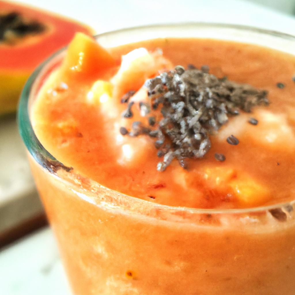 Sip on a nutrient-packed papaya smoothie and let it help you reach your weight loss goals.