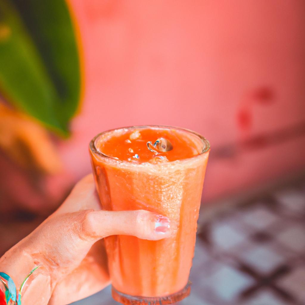 Enjoy the benefits of papaya enzymes with a delicious and nutritious smoothie.