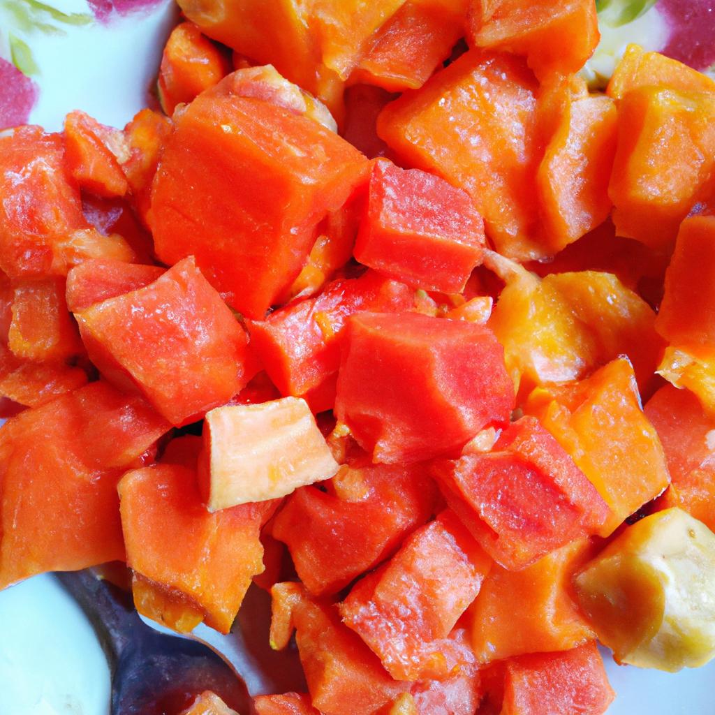 Indulge in the tropical sweetness of papaya while keeping your carb intake in check.