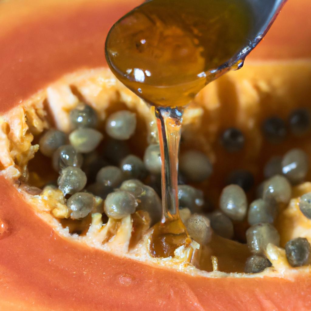 Indulge in the sweet and juicy goodness of papaya while considering its impact on sexual desire.