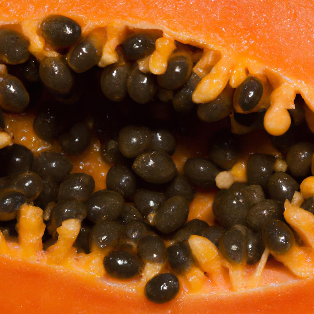 The vibrant hues of a ripe papaya signify its potential to enhance breast milk production.