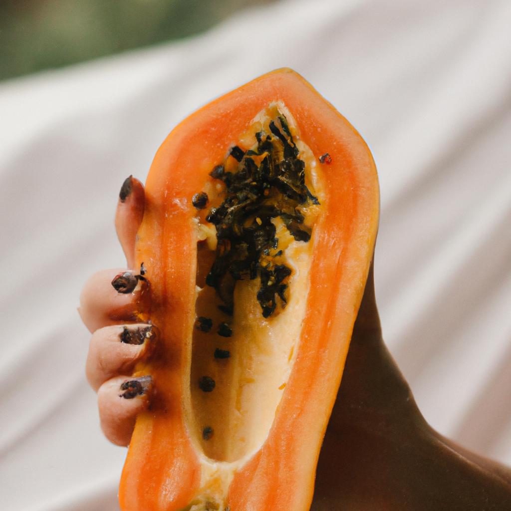 Exploring the connection between papaya consumption and menstrual cycles.